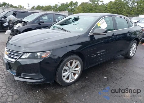 2017 Chevrolet Impala 1Lt from USA, damaged, VIN 2G1105S35H9110786